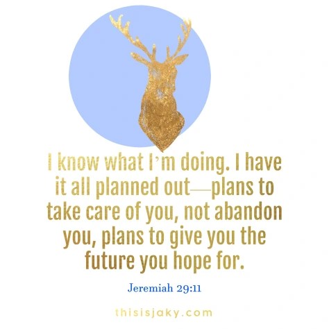Jeremiah 29:11