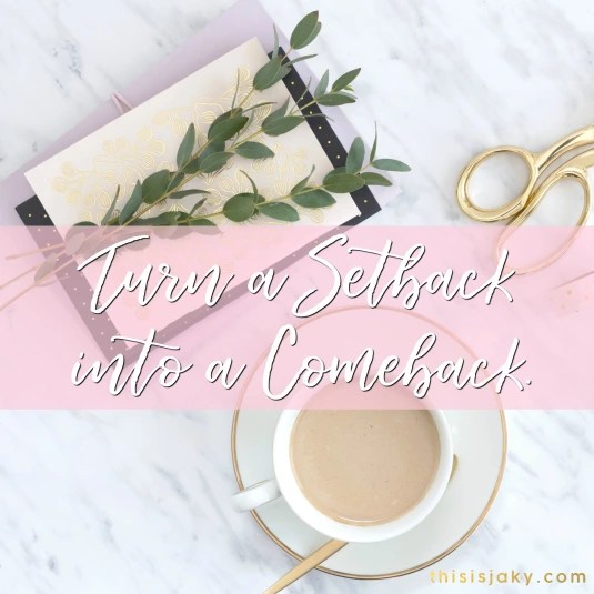 You can’t fail if you don’t&nbsp;quit.