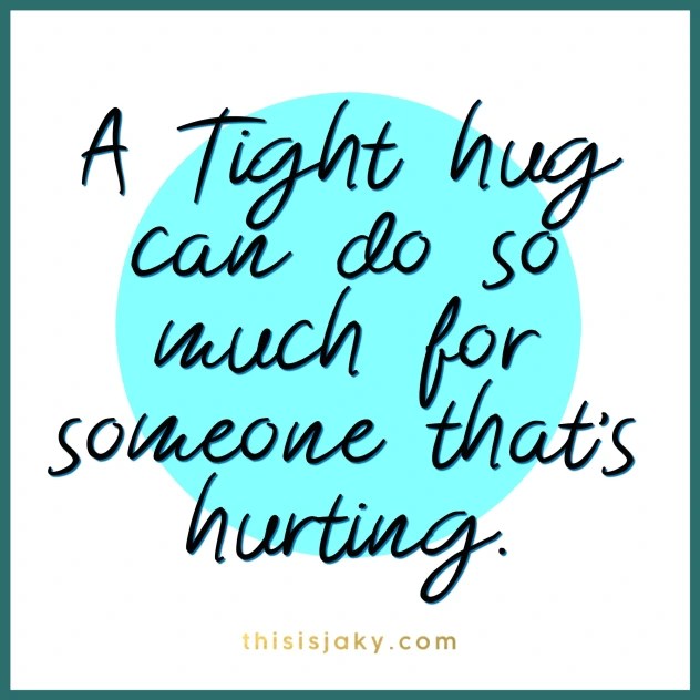 Power of a&nbsp;hug.