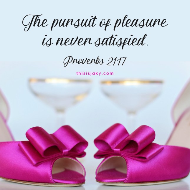 Proverbs 21.17