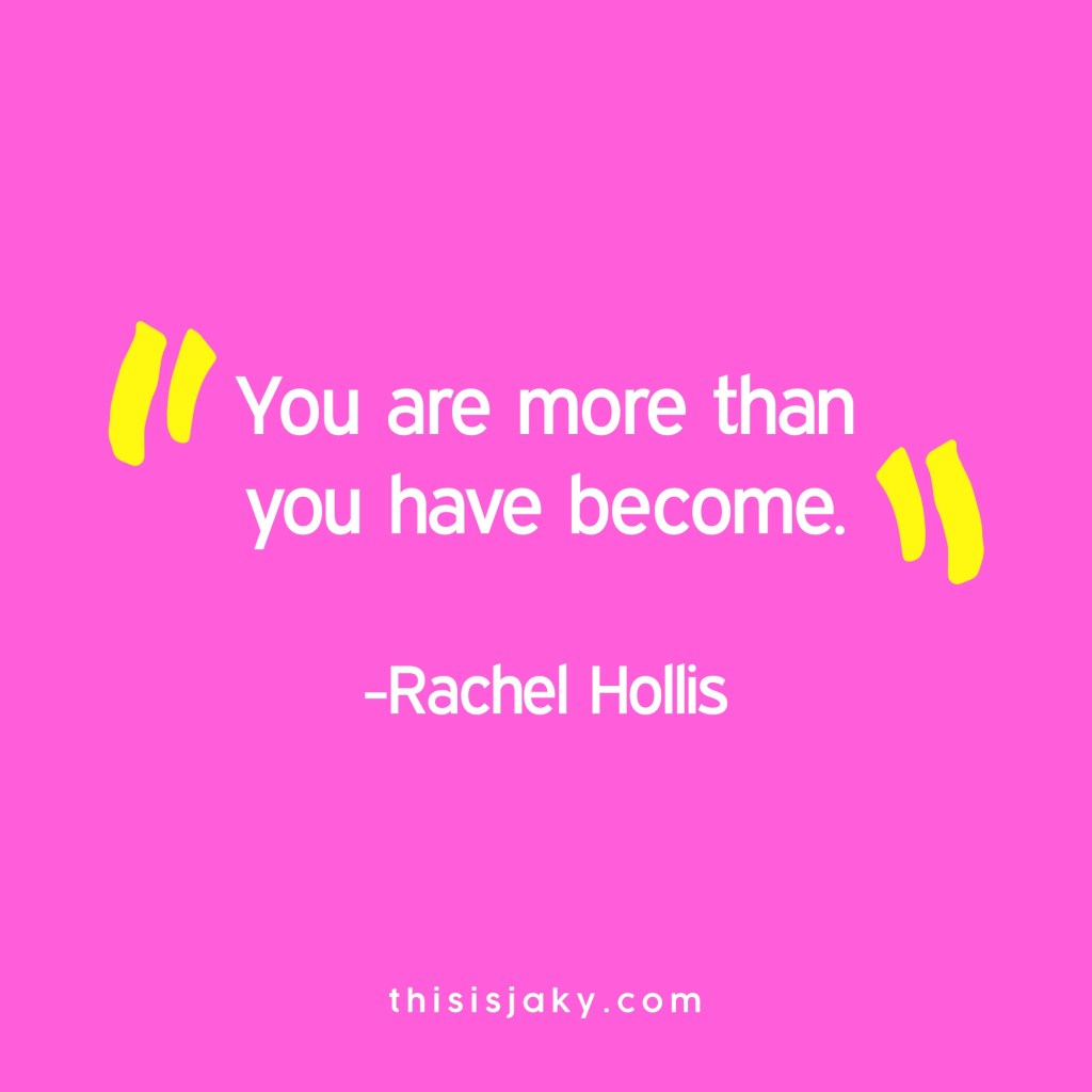 You are more.