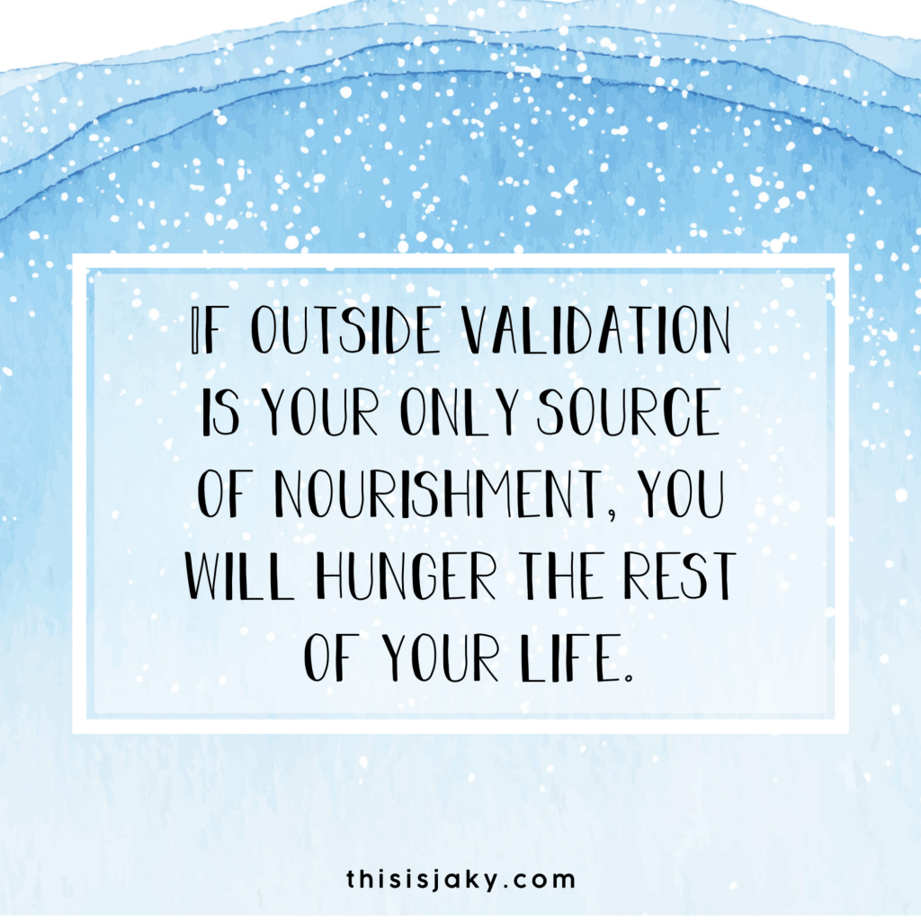 Outside validation.