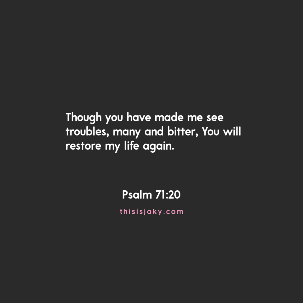 Psalm 71:20