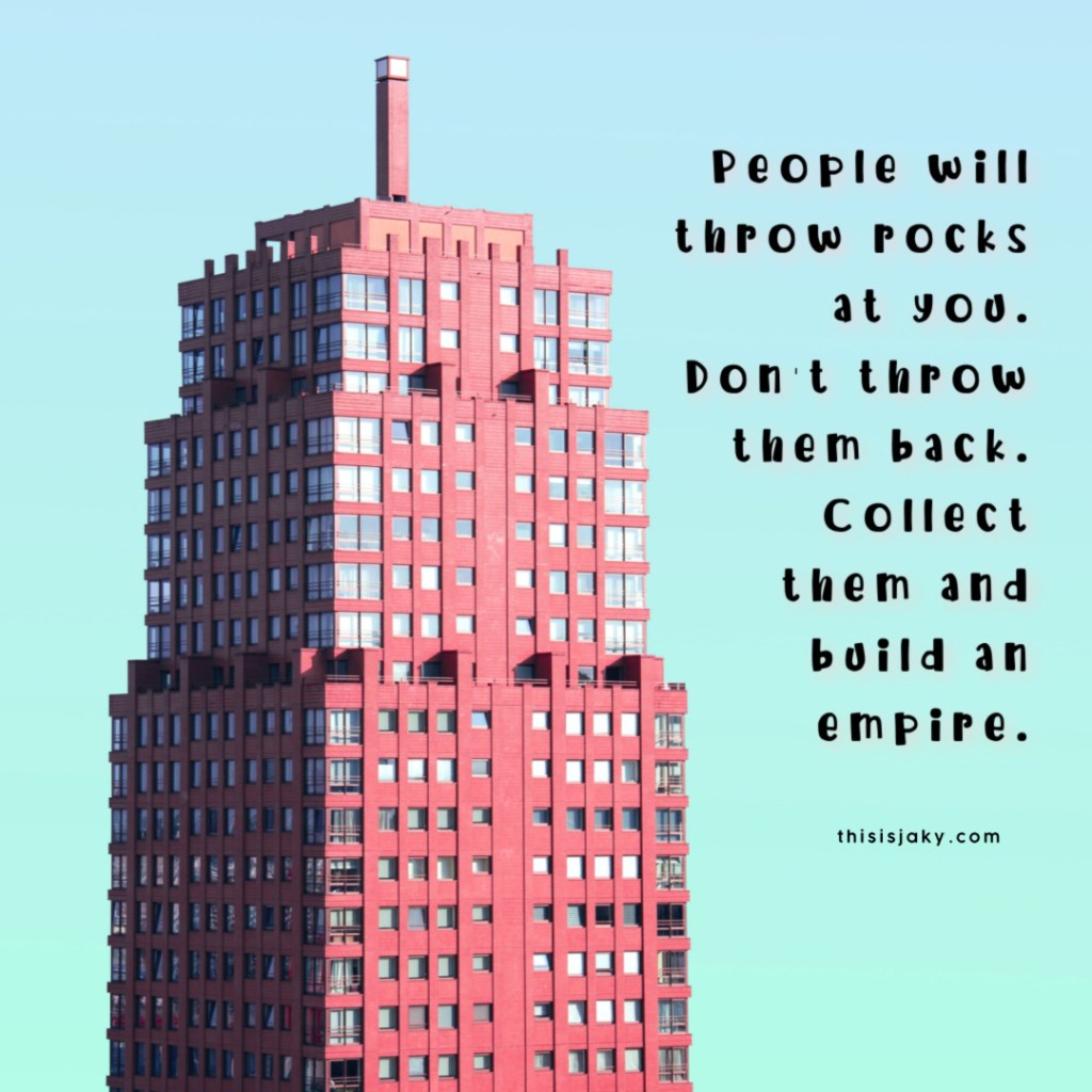 Don’t throw them&nbsp;back.